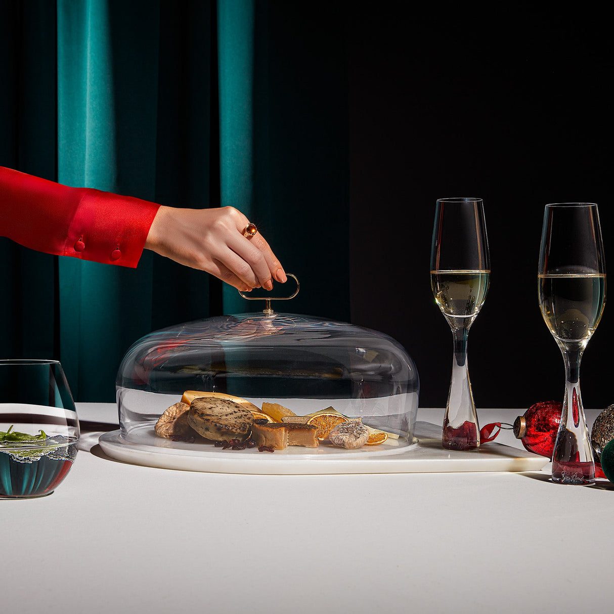 Wine Party Set of 2 Champagne Glasses