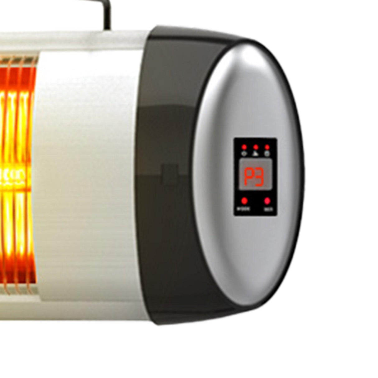 Porch Garden Electric Thermostat Patio Heater Standing Garden 1500W Infrared Heater with Remote Control Outdoor/Indoor