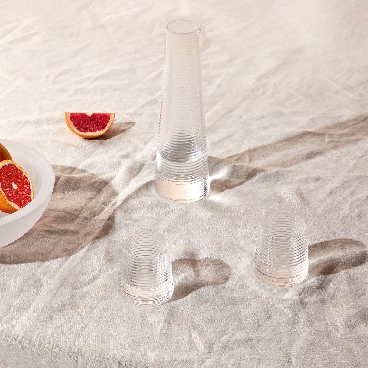 Poem Set of 2 Water Glasses