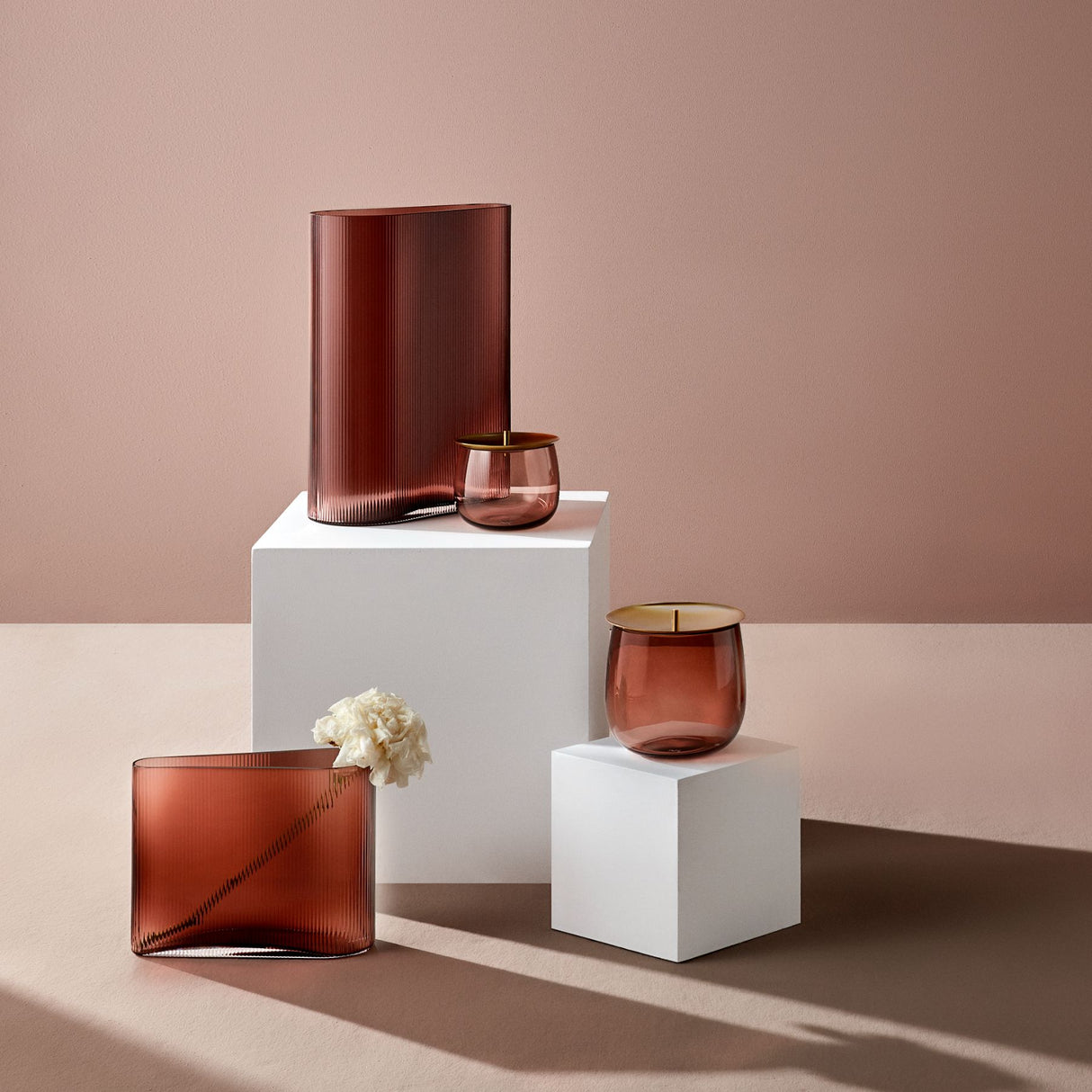 Beret Storage Box Small with Brass Lid