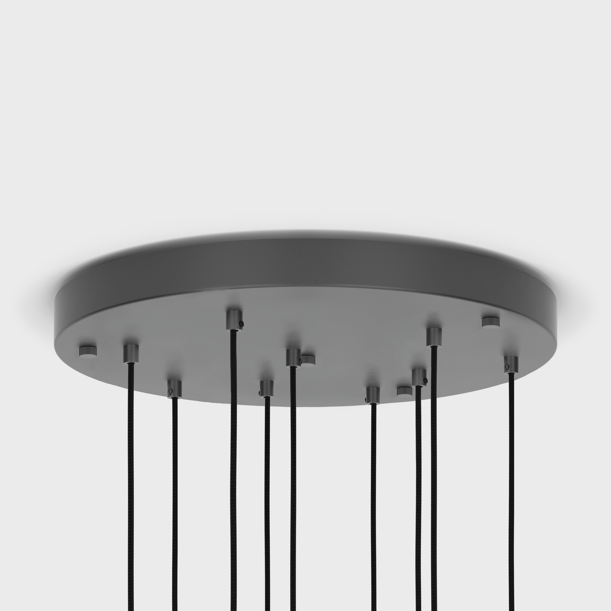 Nine Pendant in Graphite