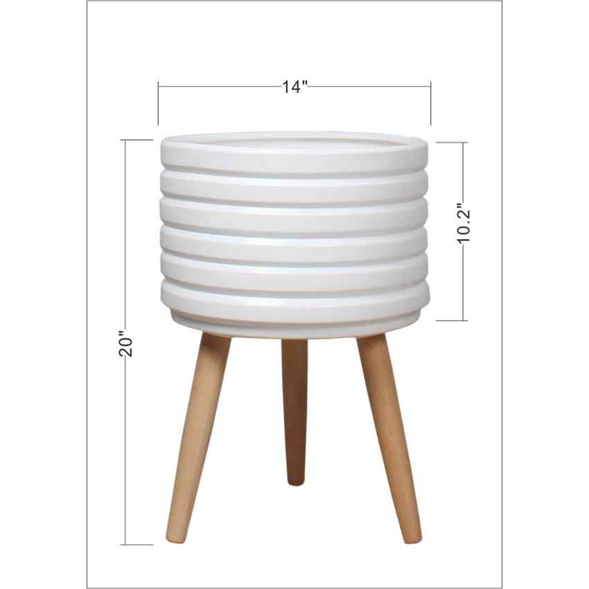 Dzhebel White Planter