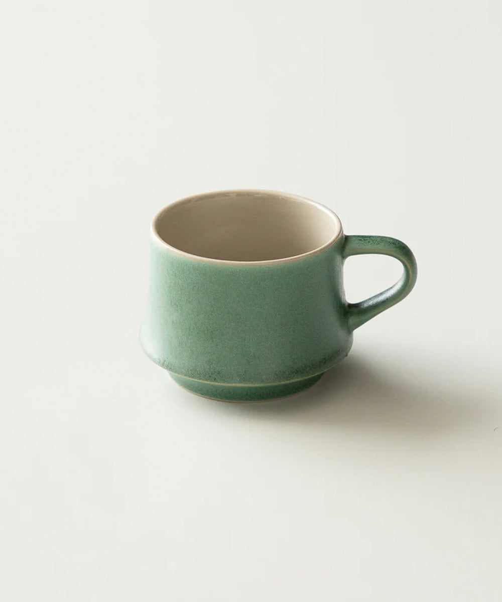 ORIGAMI Flare Coffee Cup with Saucer - 7oz