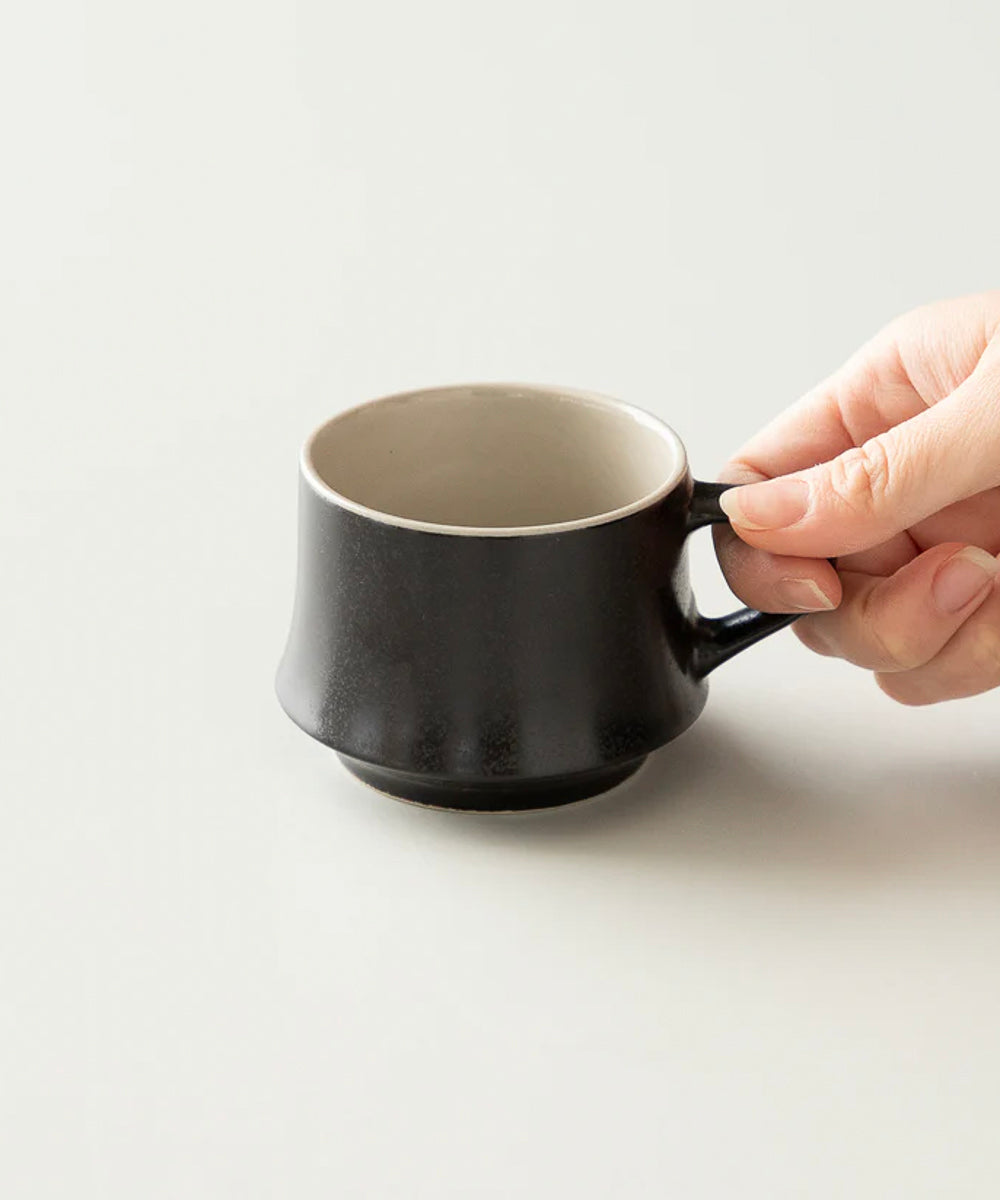 ORIGAMI Flare Coffee Cup with Saucer - 7oz