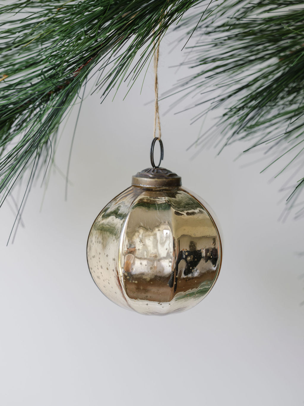 3" Mercury Glass Ornament