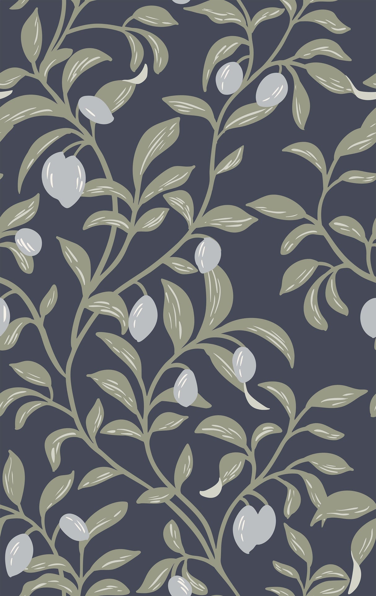 Olive Tree Wallpaper - Mediterranean Chic Style