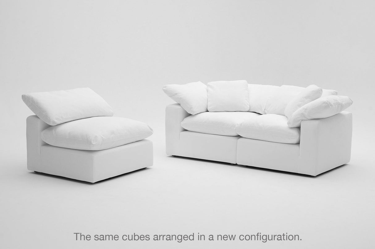 3-Cube Cozy Couch