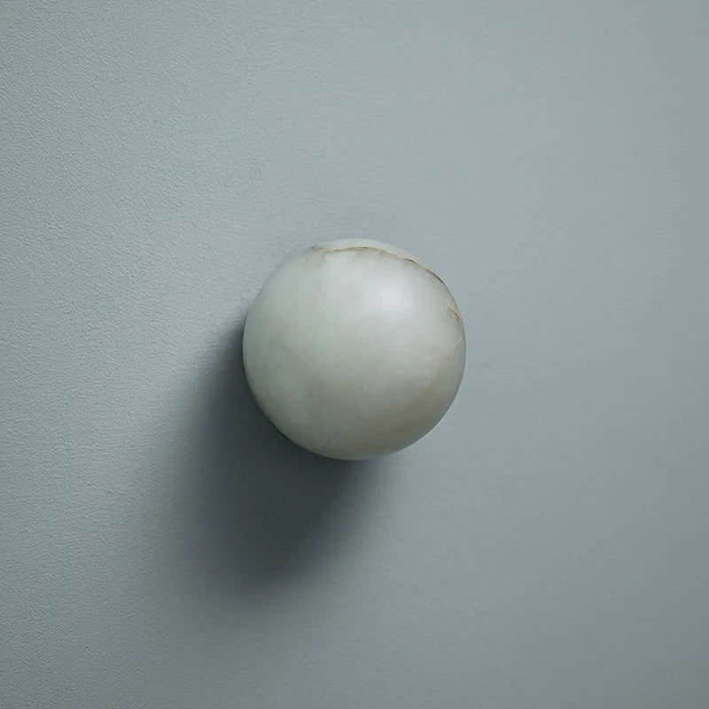 Orb Alabaster Wall Lamp