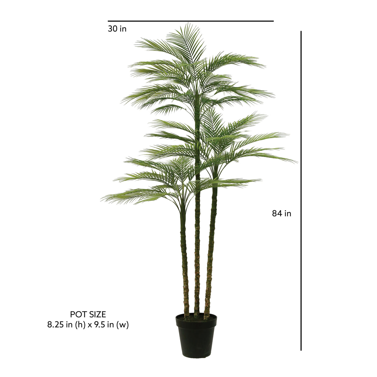 7' Artificial Palm Tree