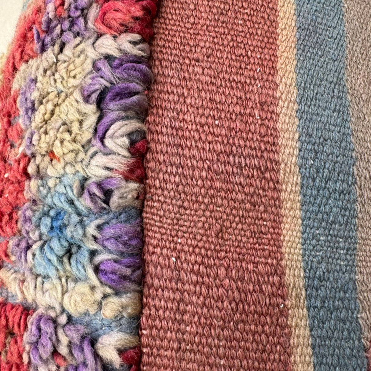 Dahlia Handwoven Glaoui Ottoman Pouf