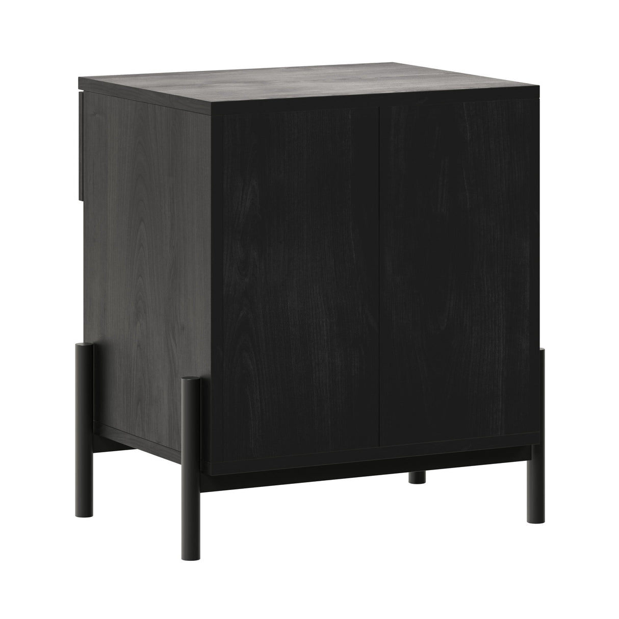 Paris Modern Scandinavian Reeded Nightstand