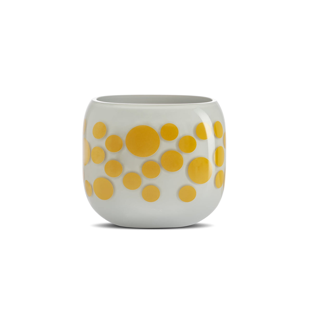 Mono Box Vase Medium Polka Dotted