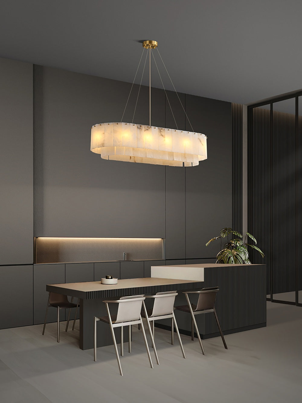 Pembridge Alabaster Chandelier