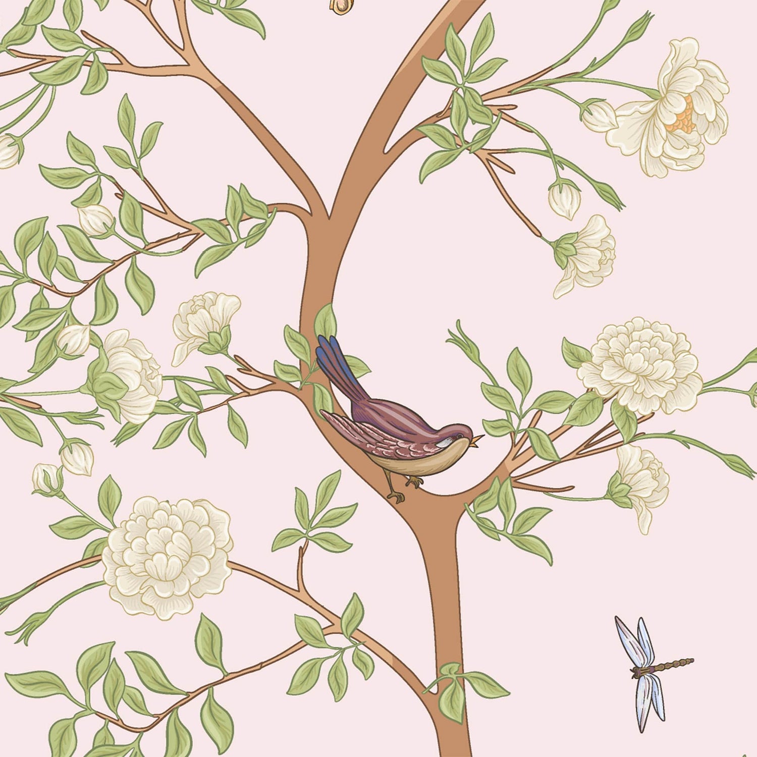 Chinoiserie Blossom Tree Wallpaper