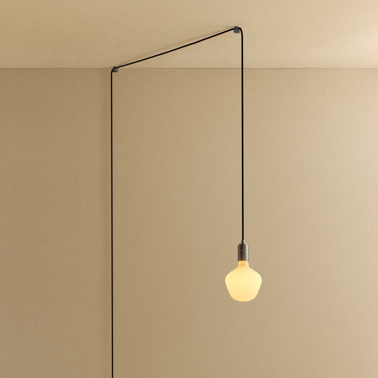 Enno Plug-In Pendant in Graphite