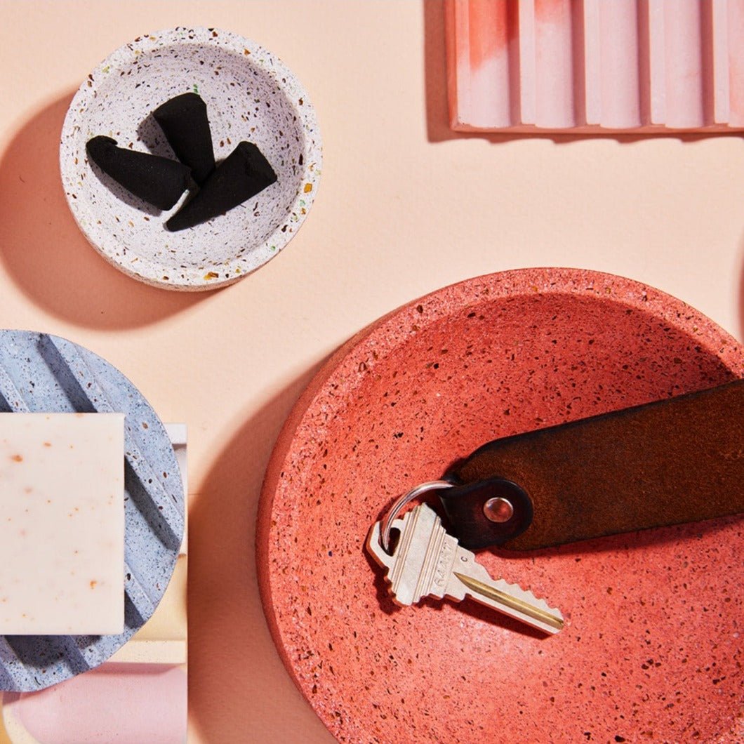 5" Catch-All | Coral Terrazzo