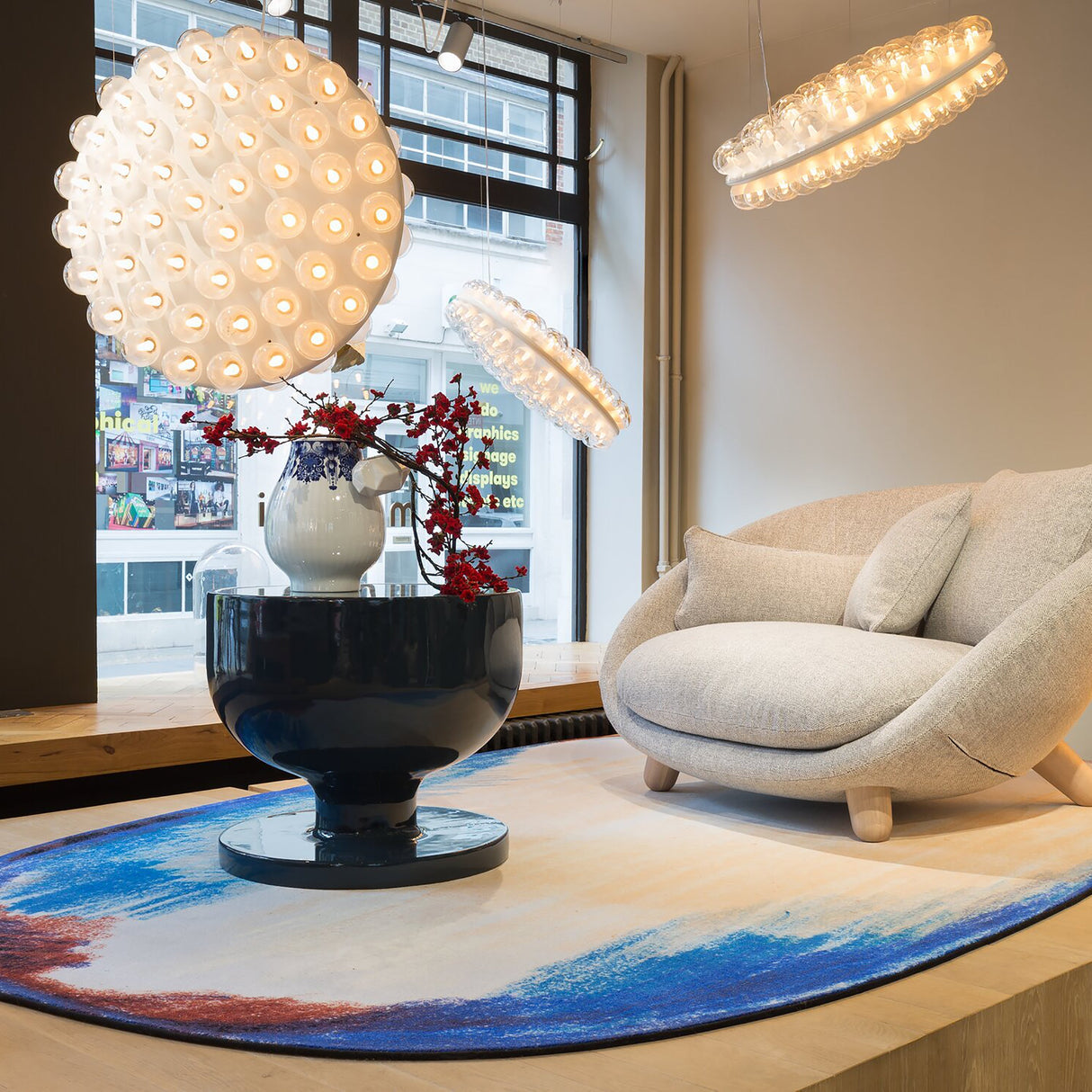 Prop Light Round Pendant Light