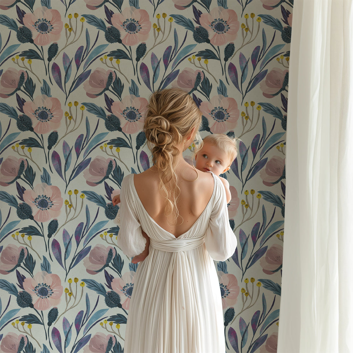 Purple Daisy Wallpaper