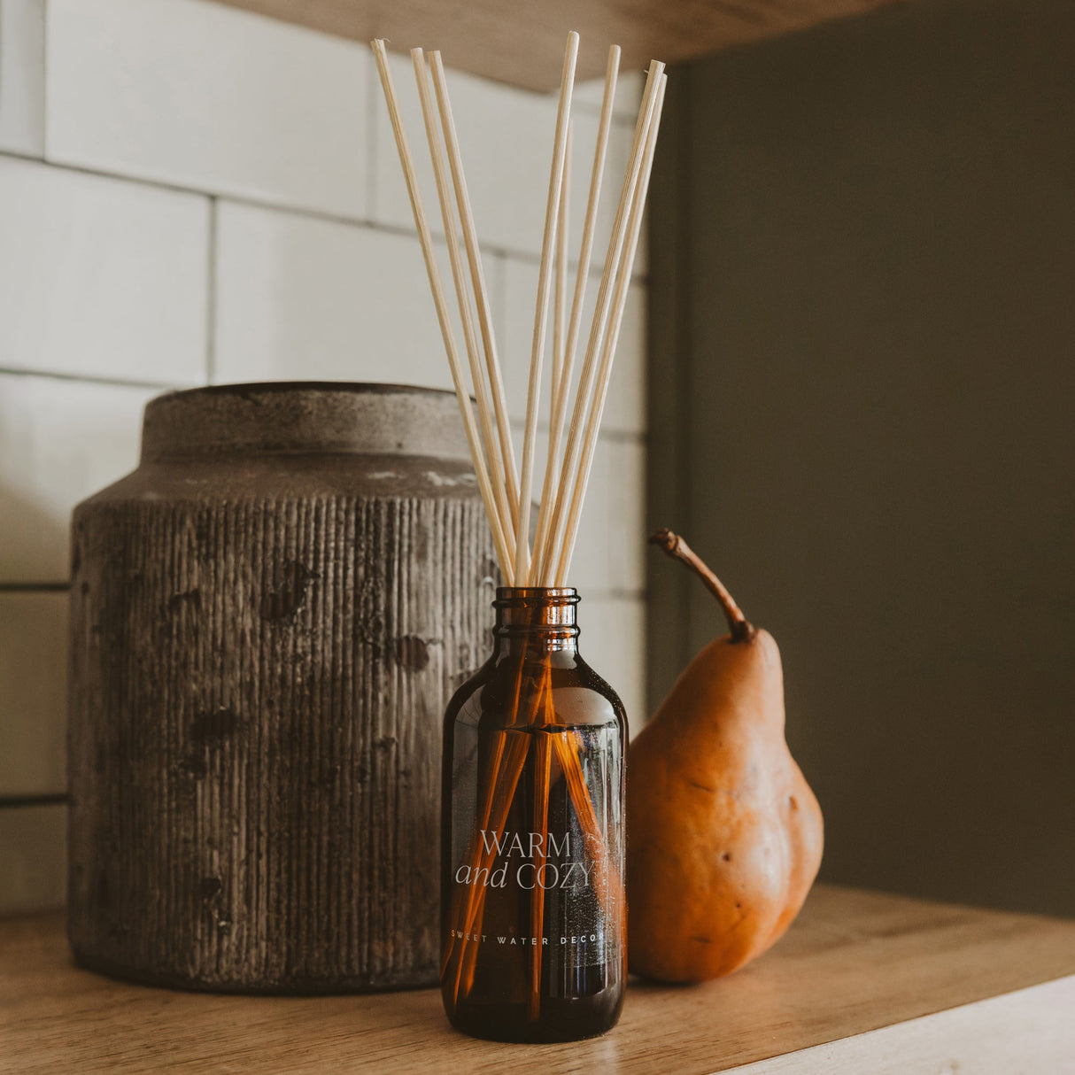 Warm and Cozy Amber Reed Diffuser