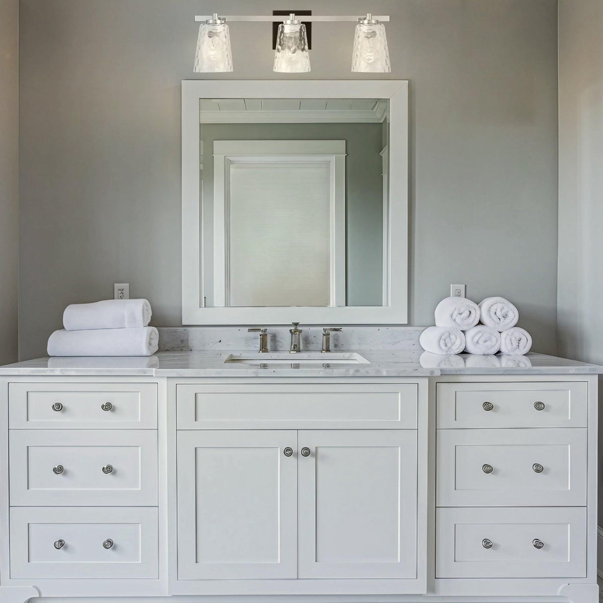 Radiance Modern 3-Light Dimmable Vanity Light