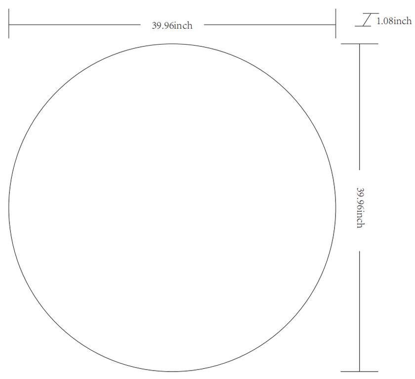 Jarron Modern Metallic Silver Wall Mirror