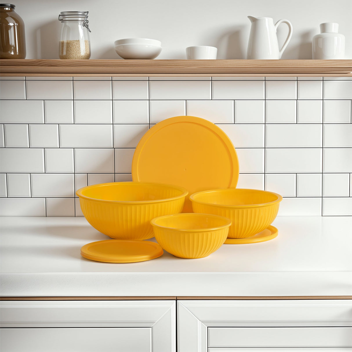 Rainbowl Glass Mixing Set (Set of 3)