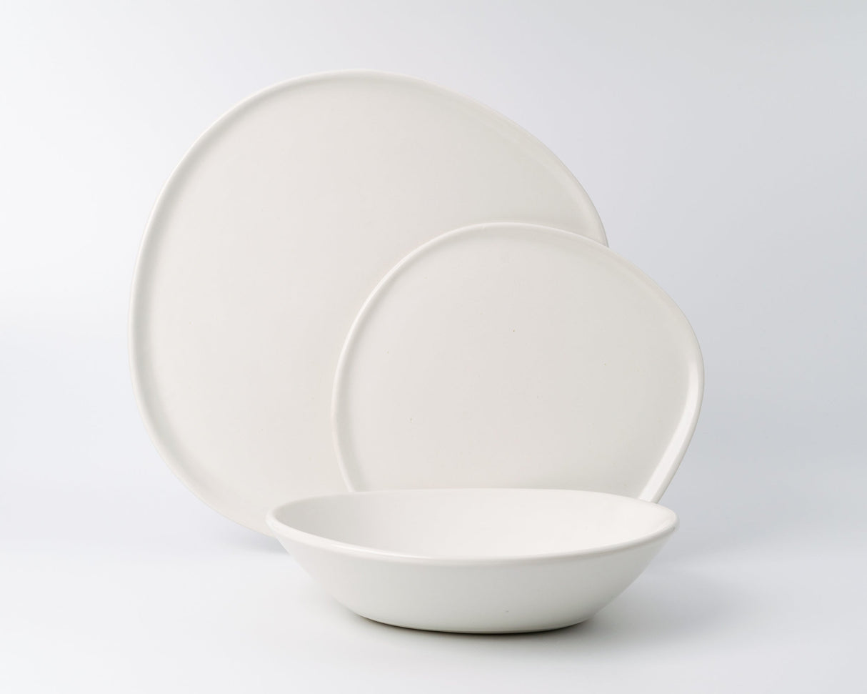 3 Piece Ripple Dinner Setting