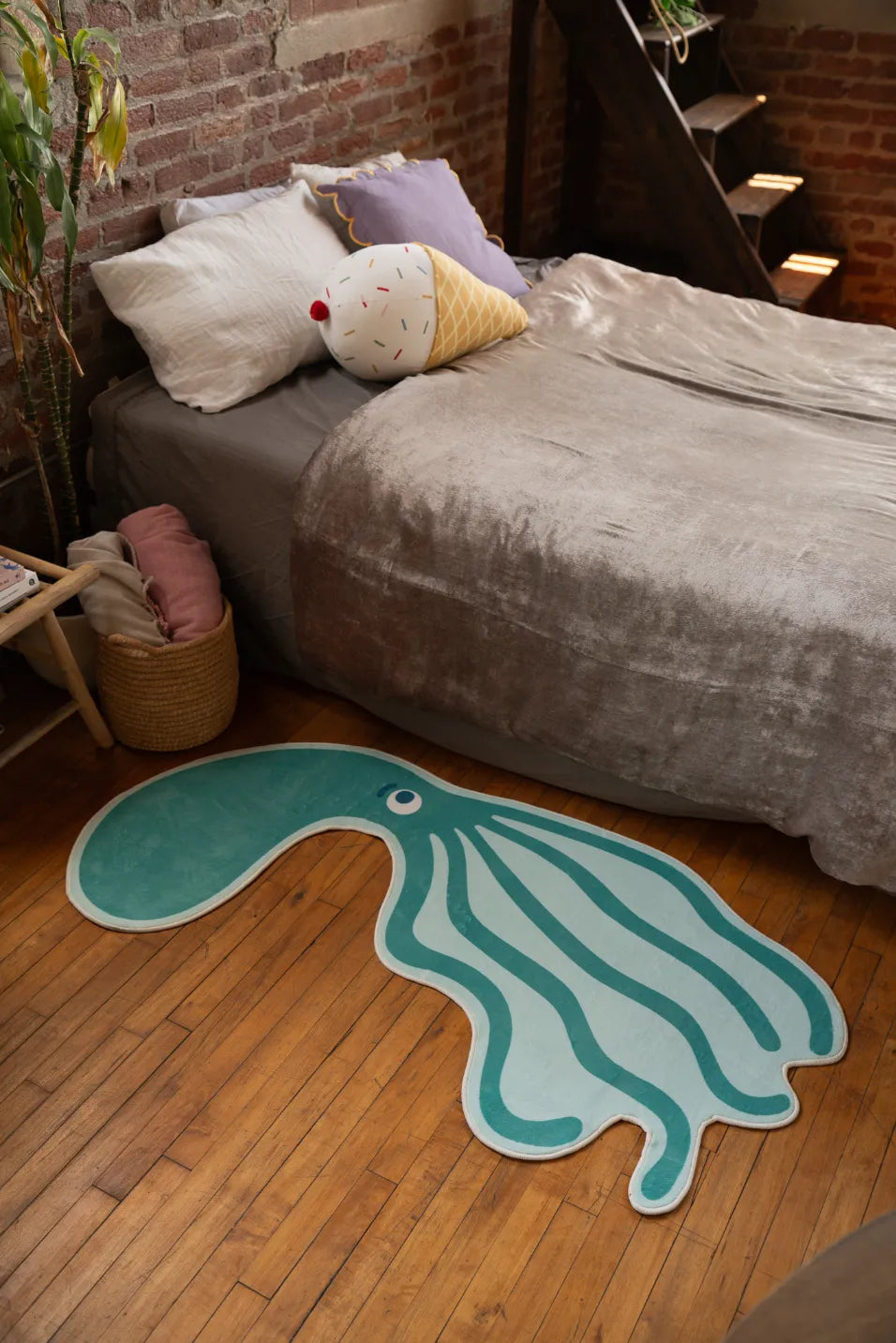 Octopus Area Rug by Becca Franks