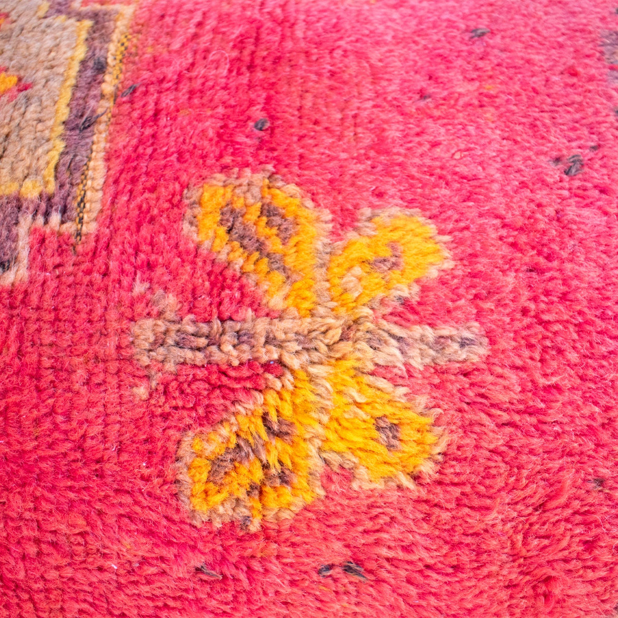 Moroccan Taznakht Upcycled Rug Pillow