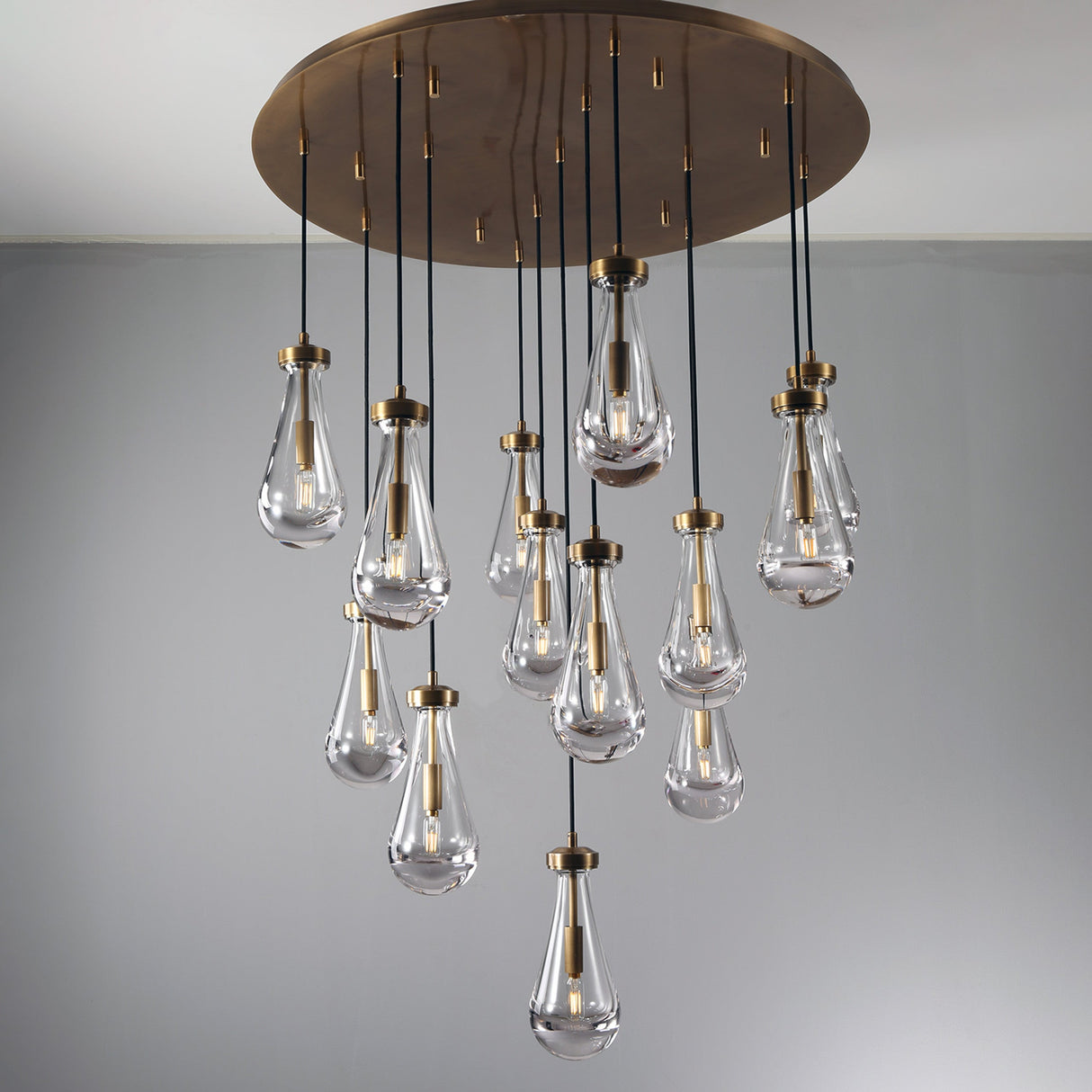 Raindrop Linear Chandelier