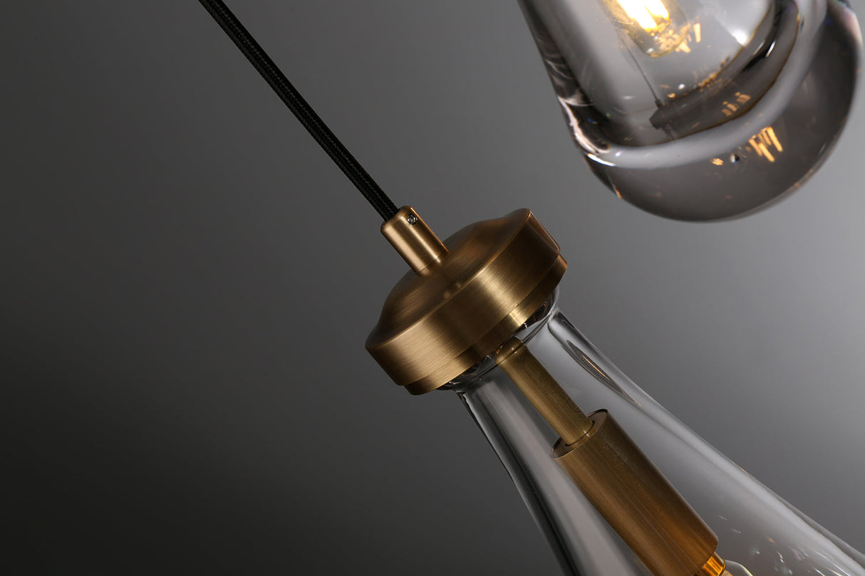 Raindrop Linear Chandelier