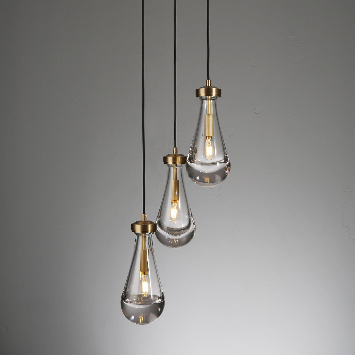 Raindrop Linear Chandelier