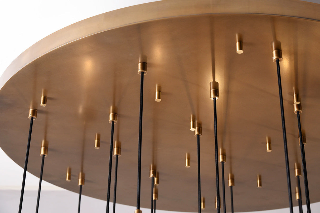 Raindrop Linear Chandelier