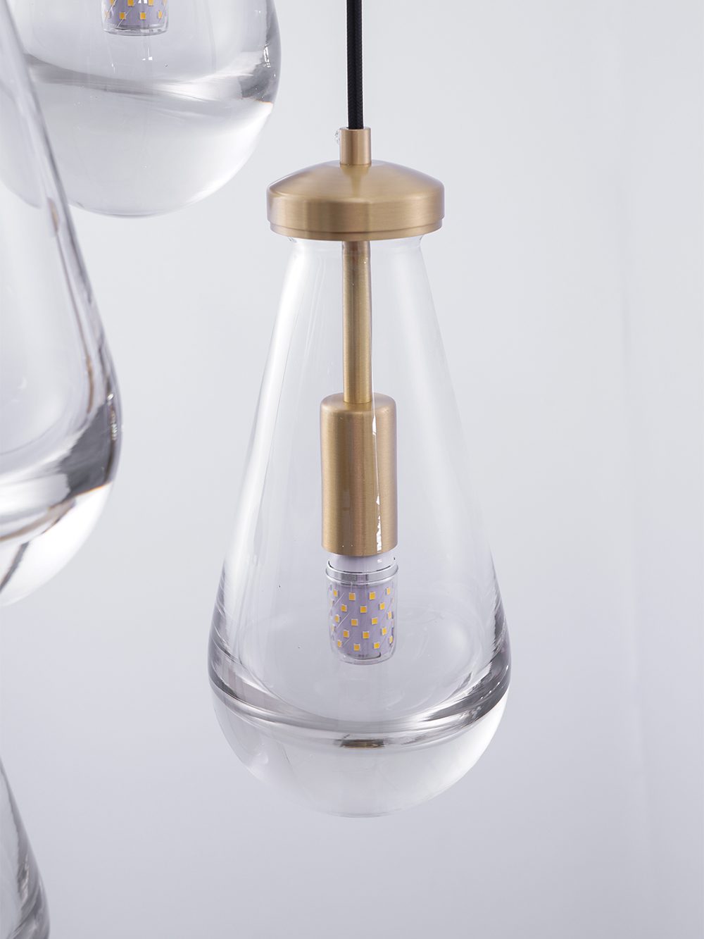 Raindrop Linear Chandelier