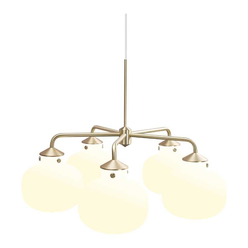 Raito Glass Globe Pendant Chandelier