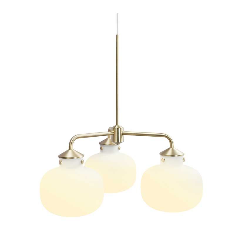 Raito Glass Globe Pendant Chandelier