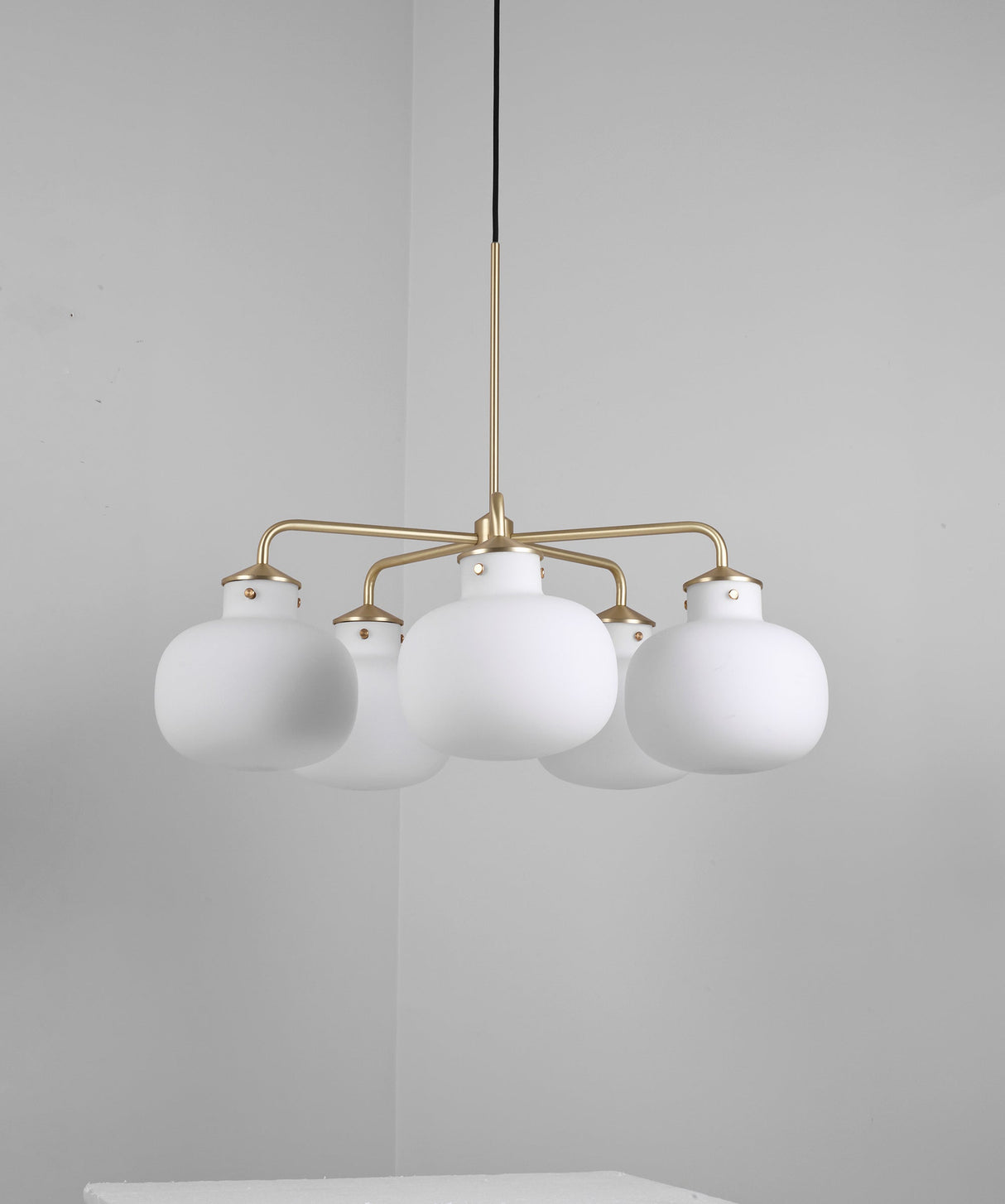 Raito Glass Globe Pendant Chandelier