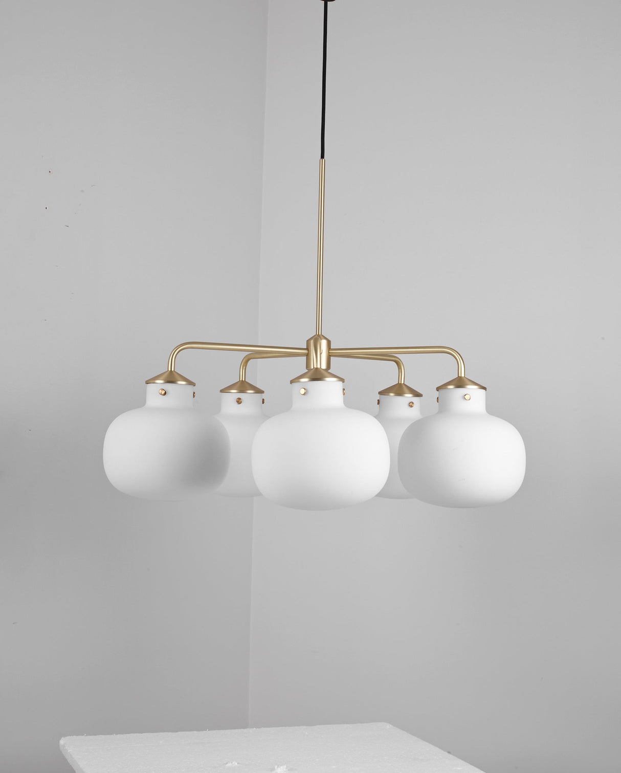 Raito Glass Globe Pendant Chandelier