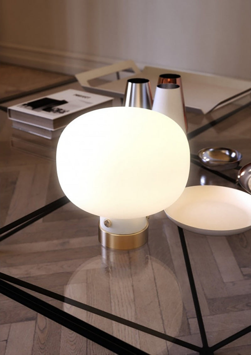 Raito Glass Globe Table Lamp