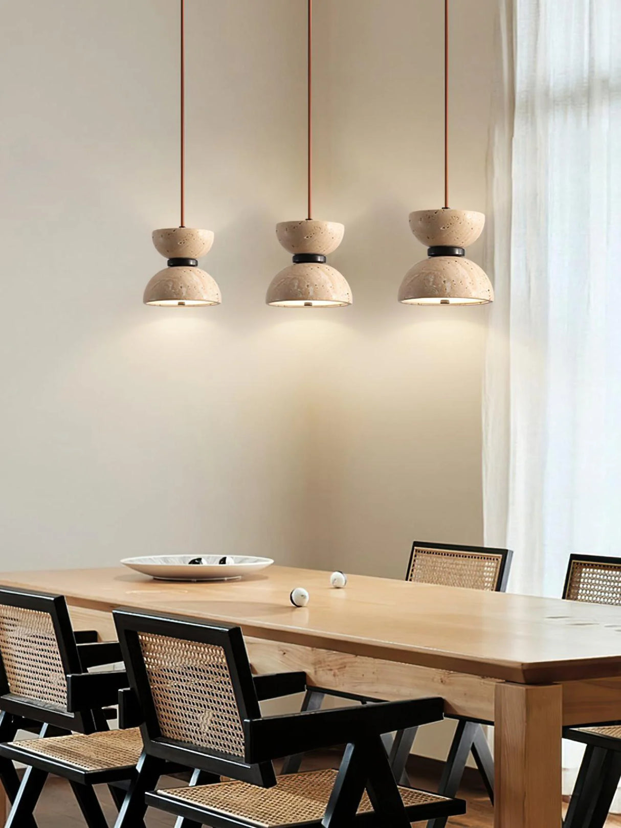 Randolf Travertine Pendant Lamp