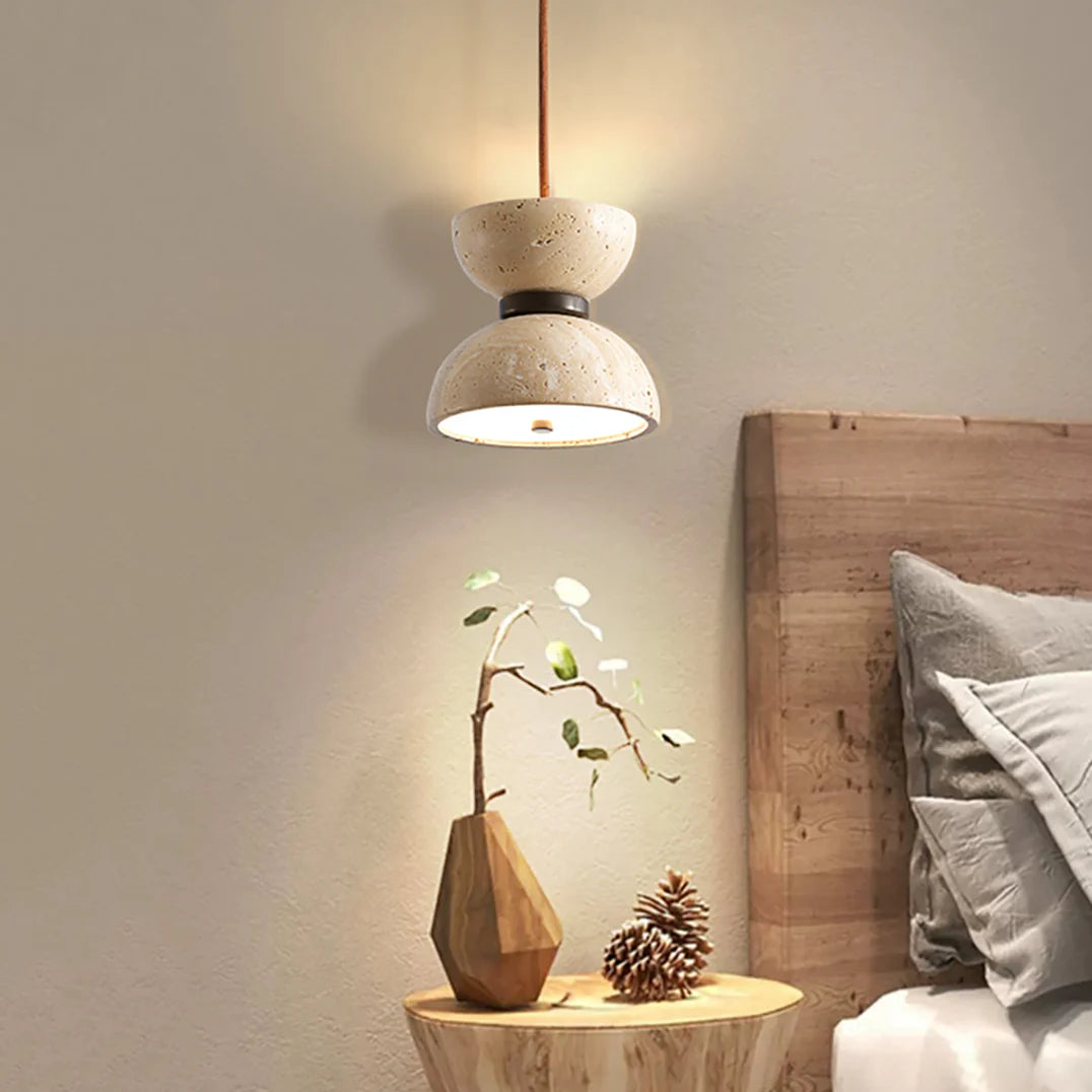Randolf Travertine Pendant Lamp