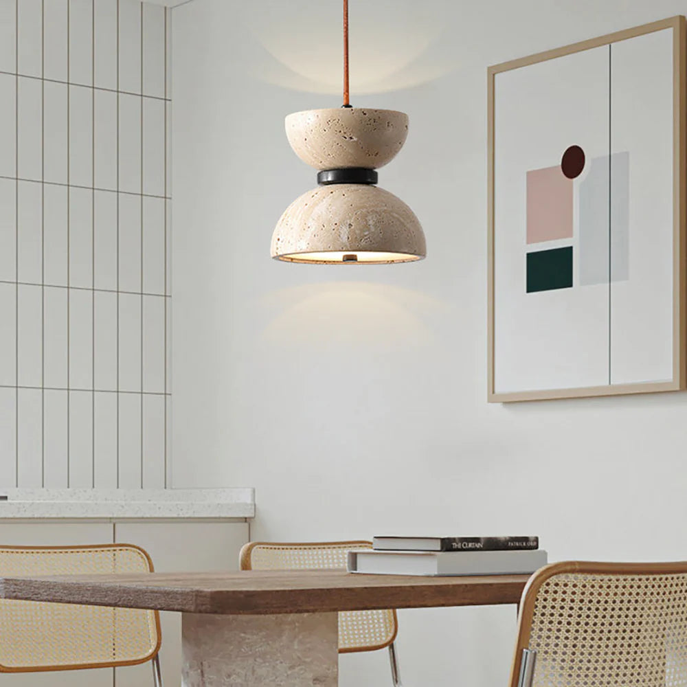 Randolf Travertine Pendant Lamp