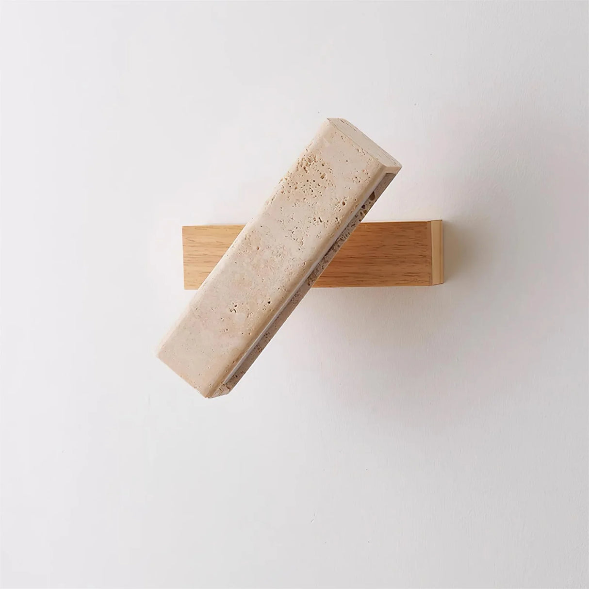 Rectangle Tonya Travertine Wall Lamp