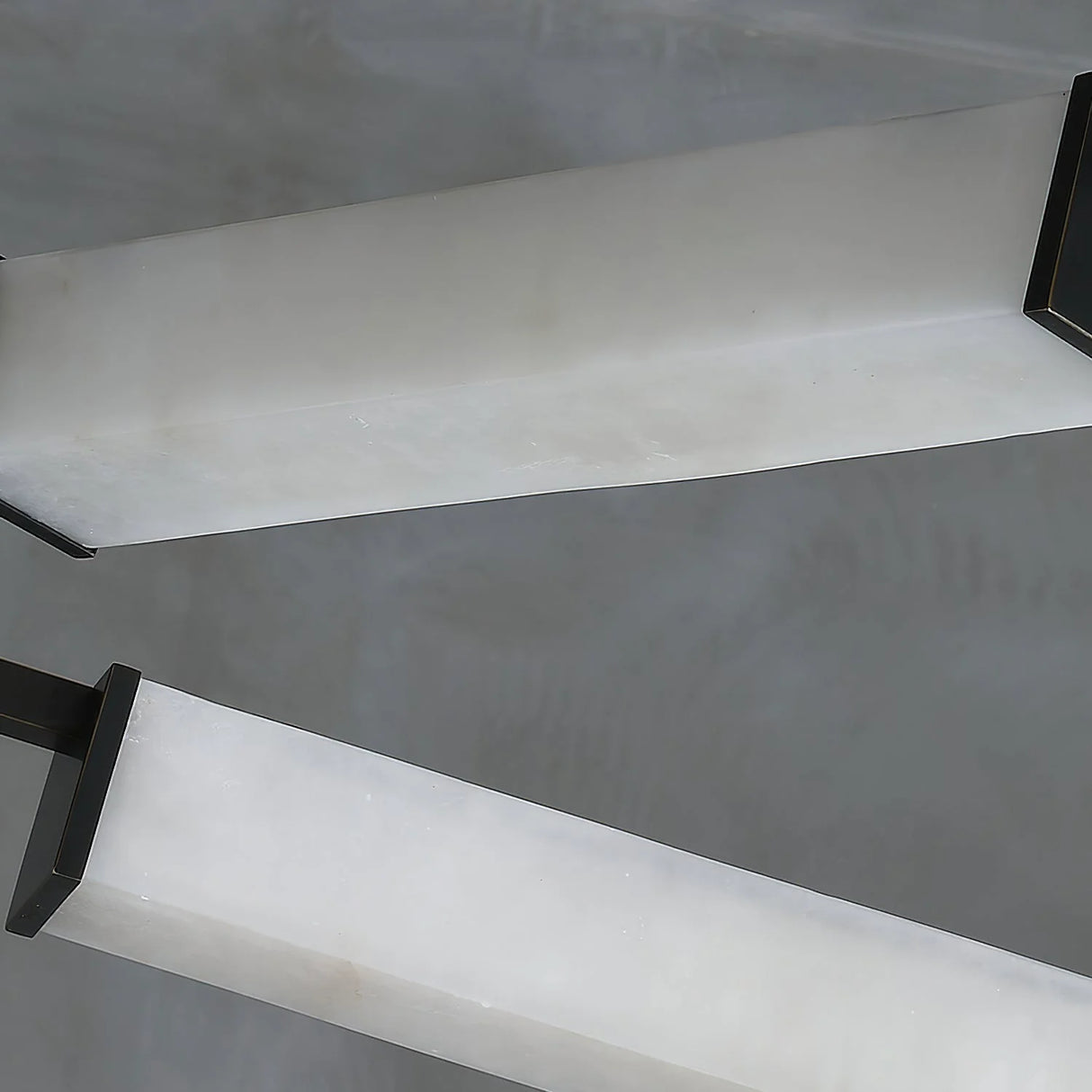 Resident Alabaster Modern Black Chandelier