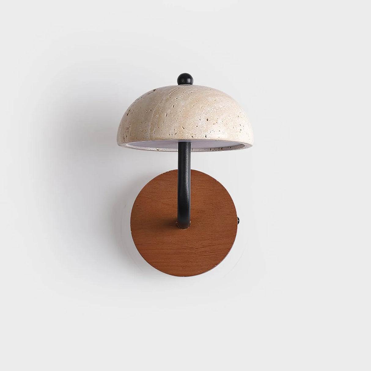 Reverse Travertine Wall Light