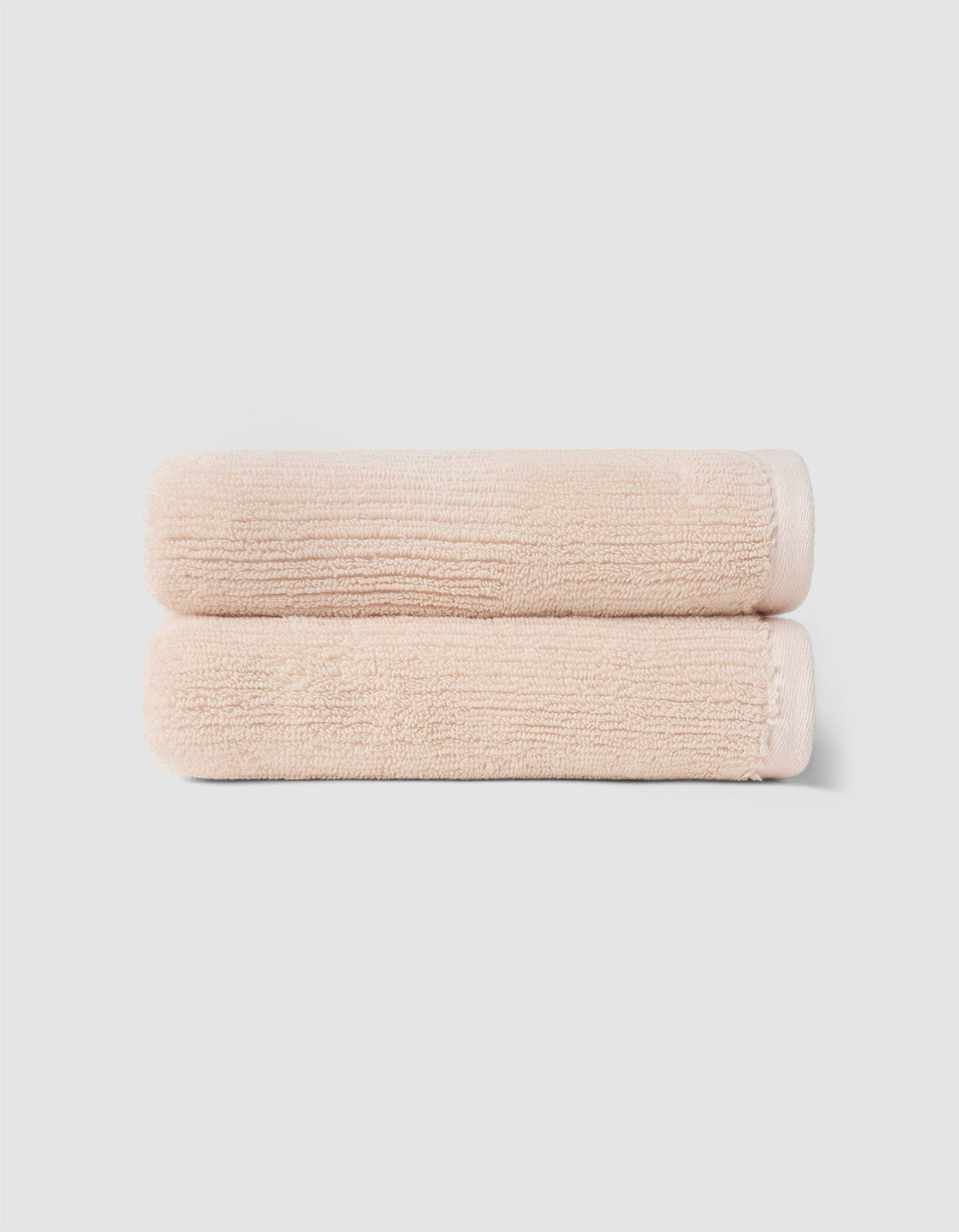 Ribbed Terry Bath Towel Set