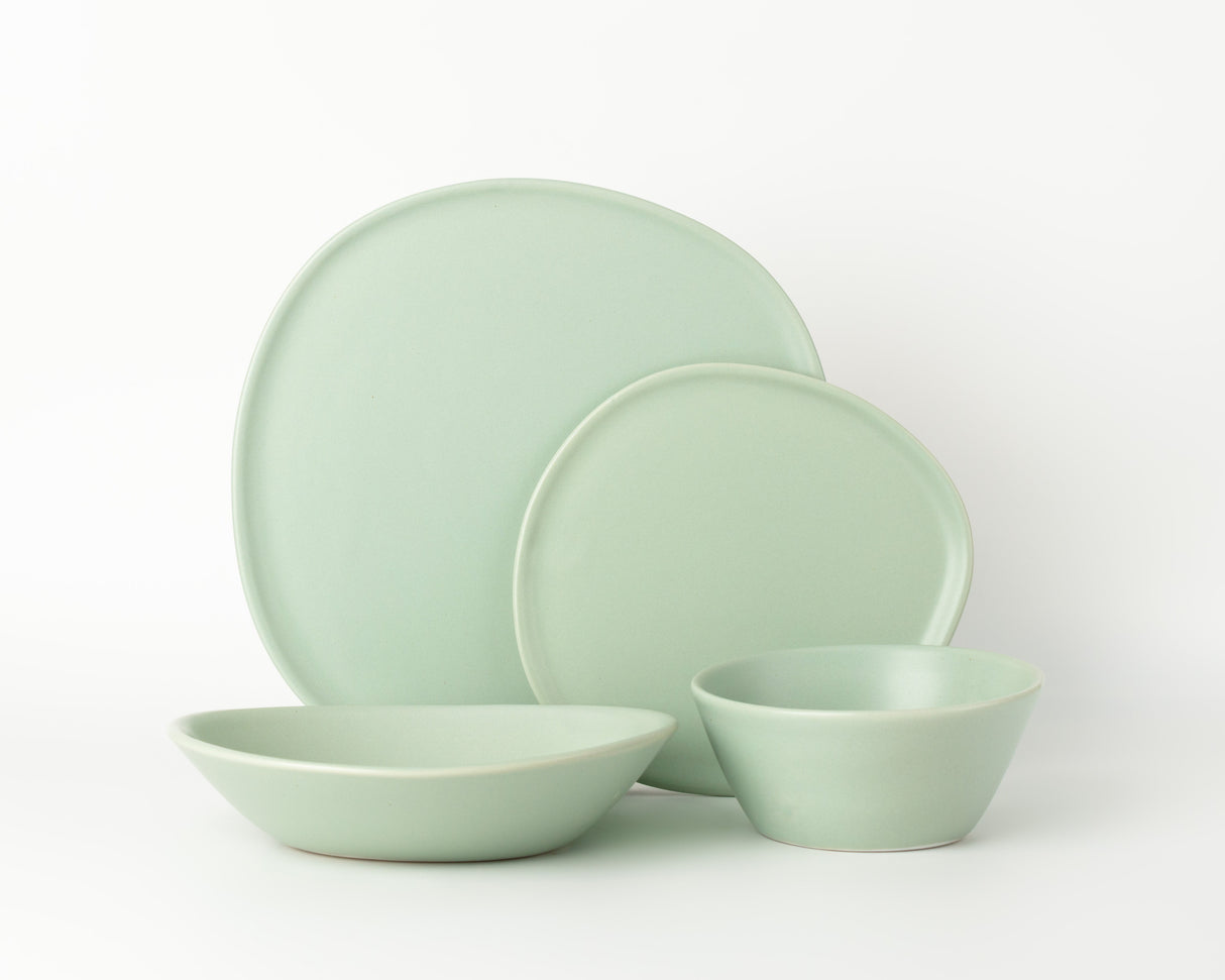 4 Piece Ripple Dinner Setting