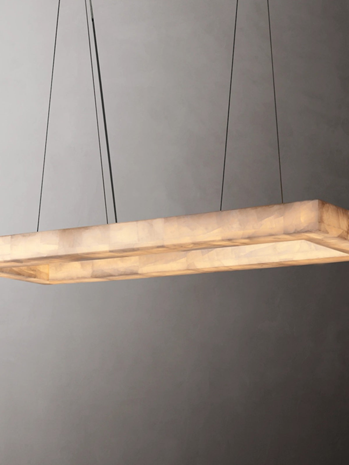 Rivage rectangle chandelier