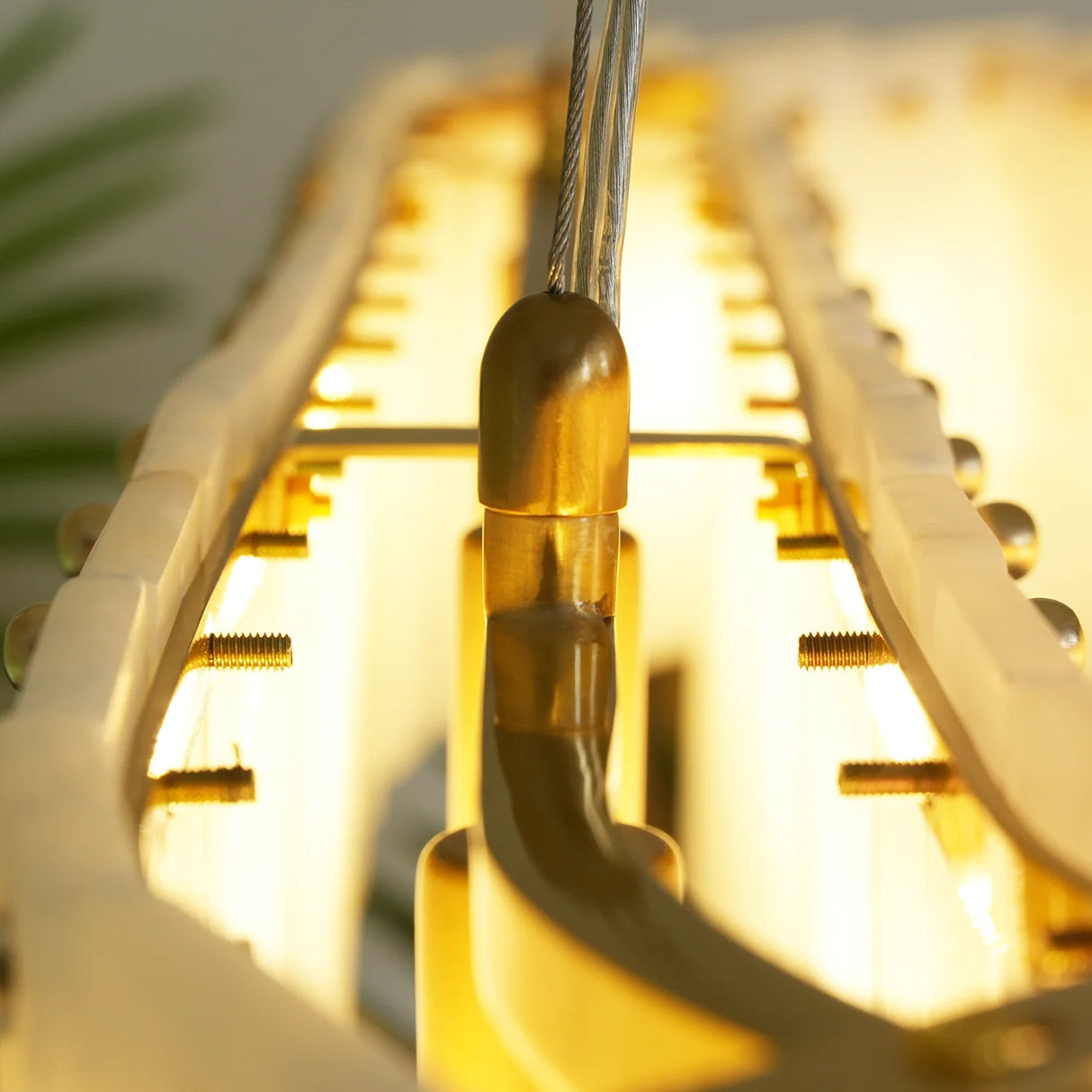Rock Alabaster Chandelier