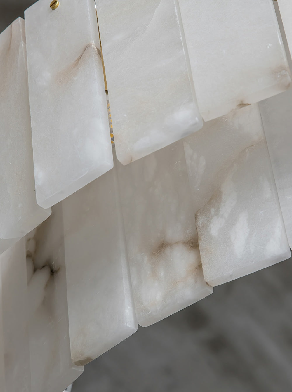 Rock Alabaster Chandelier